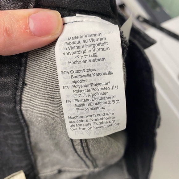 Madewell The‎ Perfect Vintage Crop Jean Size 27T - Picture 8 of 8